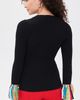 SIMONMILLER SIMONMILLER Cara Knit Fringe Cardigan Black multi - 3