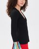 SIMONMILLER SIMONMILLER Cara Knit Fringe Cardigan Black multi - 4
