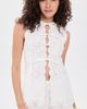 SIMONMILLER SIMONMILLER Delilah Eyelet Tie Top Macadamia - 2