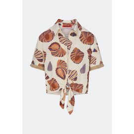 SIMONMILLER SIMONMILLER Eva Linen Fringe Tie Top