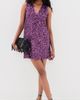 SIMONMILLER SIMONMILLER Fountain Sequin Dress Amethyst - 5