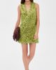 SIMONMILLER SIMONMILLER Fountain Sequin Dress Metallic Pear - 5