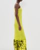 SIMONMILLER SIMONMILLER Imogen Sequin Midi Dress Peridot Combo - 4