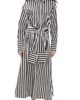 SIMONMILLER SIMONMILLER Inna Poplin Maxi Dress Black/White Stripe - 1