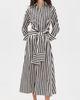 SIMONMILLER SIMONMILLER Inna Poplin Maxi Dress Black/White Stripe - 2