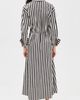 SIMONMILLER SIMONMILLER Inna Poplin Maxi Dress Black/White Stripe - 3