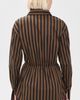 SIMONMILLER SIMONMILLER Inna Poplin Top Choco Brown/Black Stripe - 3