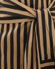 SIMONMILLER SIMONMILLER Inna Sleeveless Poplin Mini Dress Black/Tan Stripe - 6