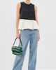 SIMONMILLER SIMONMILLER Iris Moire Top Black/Bone - 5
