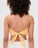 SIMONMILLER SIMONMILLER Kit Poplin Tie Top SUNGOLD/ECRU STRIPE - 3