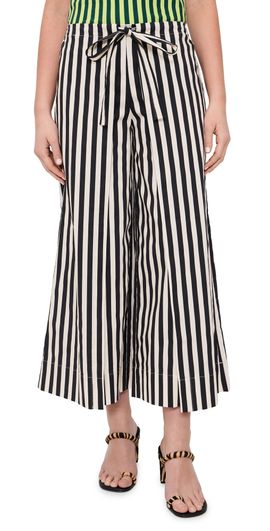 SIMONMILLER SIMONMILLER Lima Poplin Pants Black/White Stripe