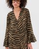 SIMONMILLER SIMONMILLER Marion Chiffon Dress Tiger Stripe - 2