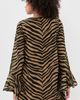SIMONMILLER SIMONMILLER Marion Chiffon Dress Tiger Stripe - 3