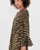 SIMONMILLER SIMONMILLER Marion Chiffon Dress Tiger Stripe - 4