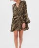 SIMONMILLER SIMONMILLER Marion Chiffon Dress Tiger Stripe - 5