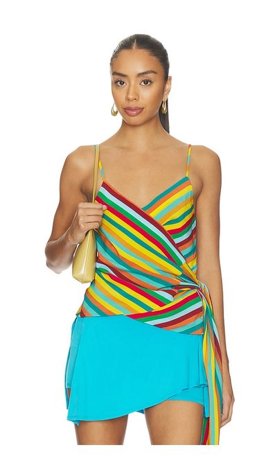 SIMONMILLER SIMONMILLER Marlowe Crepe Tie Tank Top