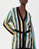 SIMONMILLER SIMONMILLER Max Belted Cardigan Ocean Stripe - 2