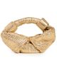 SIMONMILLER SIMONMILLER Metallic Raffia Lopsy Bag Gold/Natural One - 1