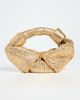 SIMONMILLER SIMONMILLER Metallic Raffia Lopsy Bag Gold/Natural One - 2