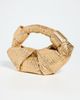 SIMONMILLER SIMONMILLER Metallic Raffia Lopsy Bag Gold/Natural One - 6