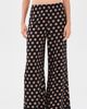 SIMONMILLER SIMONMILLER Nella Crepe Wide Leg Pants Black/Tan Polka Dot - 2