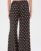 SIMONMILLER SIMONMILLER Nella Crepe Wide Leg Pants Black/Tan Polka Dot - 3
