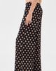 SIMONMILLER SIMONMILLER Nella Crepe Wide Leg Pants Black/Tan Polka Dot - 4
