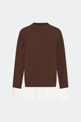 SIMONMILLER SIMONMILLER Pip Poplin Combo Sweater