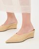 SIMONMILLER SIMONMILLER Raffia Gala Wedges Natural - 3