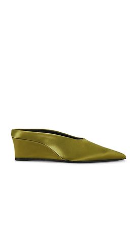SIMONMILLER SIMONMILLER Satin Pointed Gala Wedge