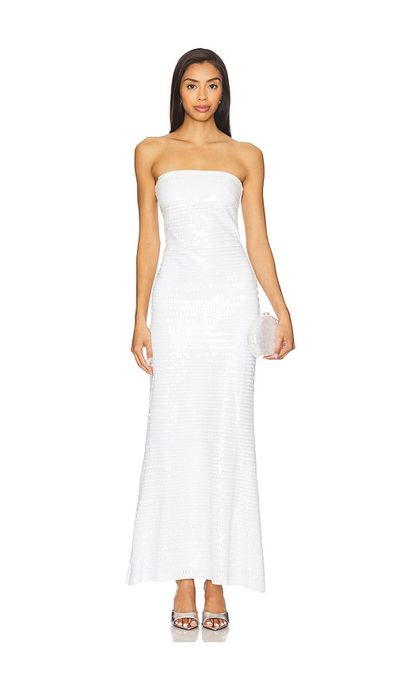 Simon Miller Simon Miller Sculpty Strapless Sequin Dress
