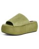 SIMONMILLER SIMONMILLER Suede Cloudy Platforms Moss Green - 1
