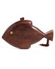 SIMONMILLER SIMONMILLER Wooden Fish Bag Mahogany One - 1