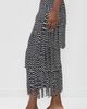 SIMONMILLER SIMONMILLER Za Za Knit Fringe Skirt Black/White Space Dye - 4