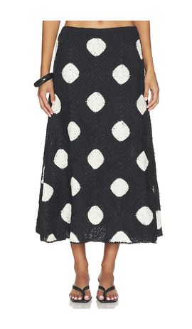 SIMONMILLER SIMONMILLER Zorah Crochet Skirt
