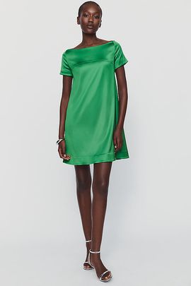 SIMONMILLER Taja Satin Mini Dress