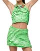 SIMONMILLER Women's Cropped Candy Sequin Top - 1