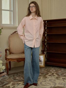 Simple Retro Wash Casual Wide Leg Jeans