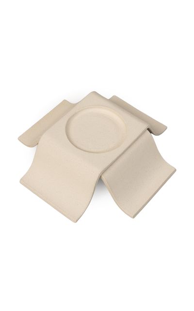 SIN SIN Noor Pillar Candle Holder; Tall Neutral