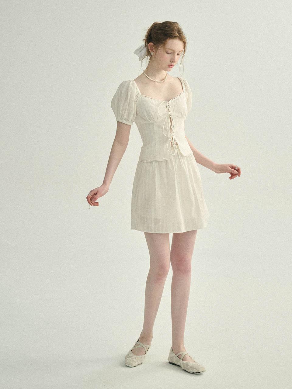 Sincethen Ann Cotton Skirt