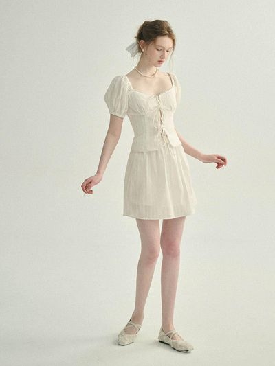 Sincethen Ann Cotton Skirt
