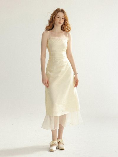 Sincethen Silky Long Dress