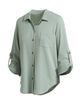 Single Stitch Single Stitch Knit Button-Up Shirt - 5