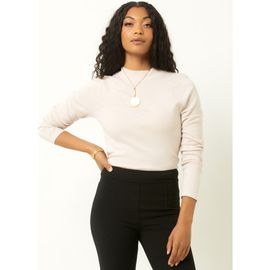 Single Stitch Single Stitch Long Sleeve Knit Top