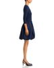 Single Thread Single Thread Mixed Media Bubble Hem Dress - 5
