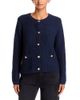 Single Thread Single Thread Textured Crewneck Cardigan Sweater - 1