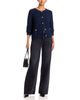Single Thread Single Thread Textured Crewneck Cardigan Sweater - 2
