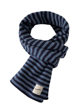 sinkingdeeper Stripe Jacquard Scarf_Blue