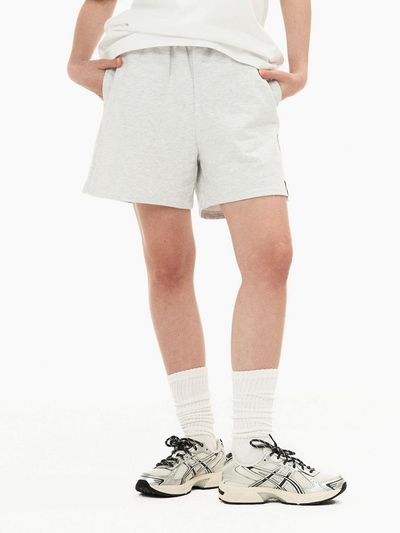 sinkingdeeper Sweat Shorts [melange white]