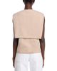 Sioni Sioni Attached Scarf Vest Top - 3
